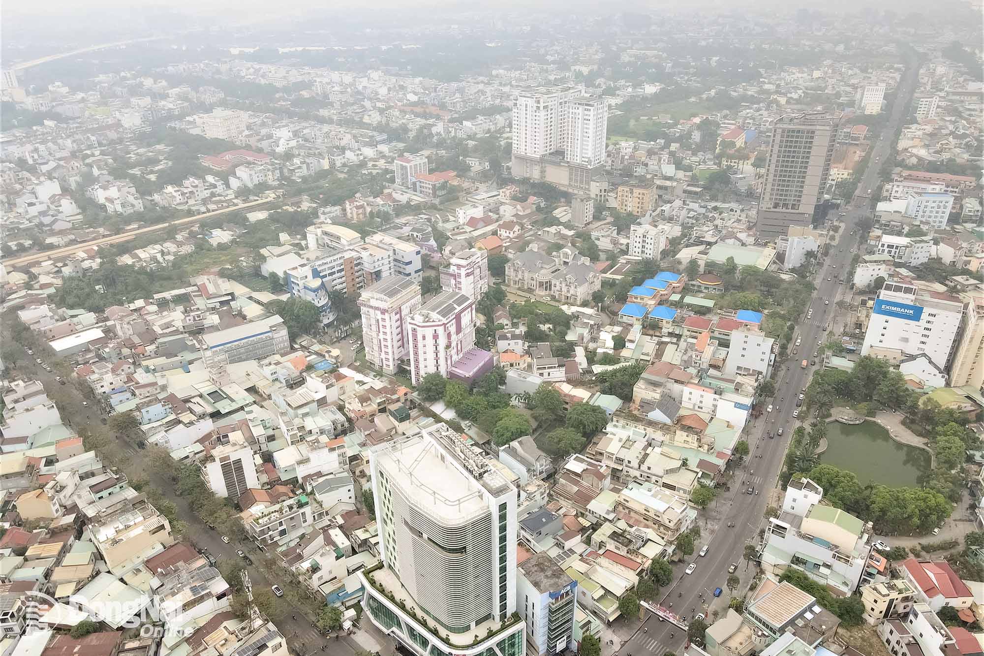 Một góc đô thị phường Trấn Biên, đô thị trung tâm của tỉnh Đồng Nai.