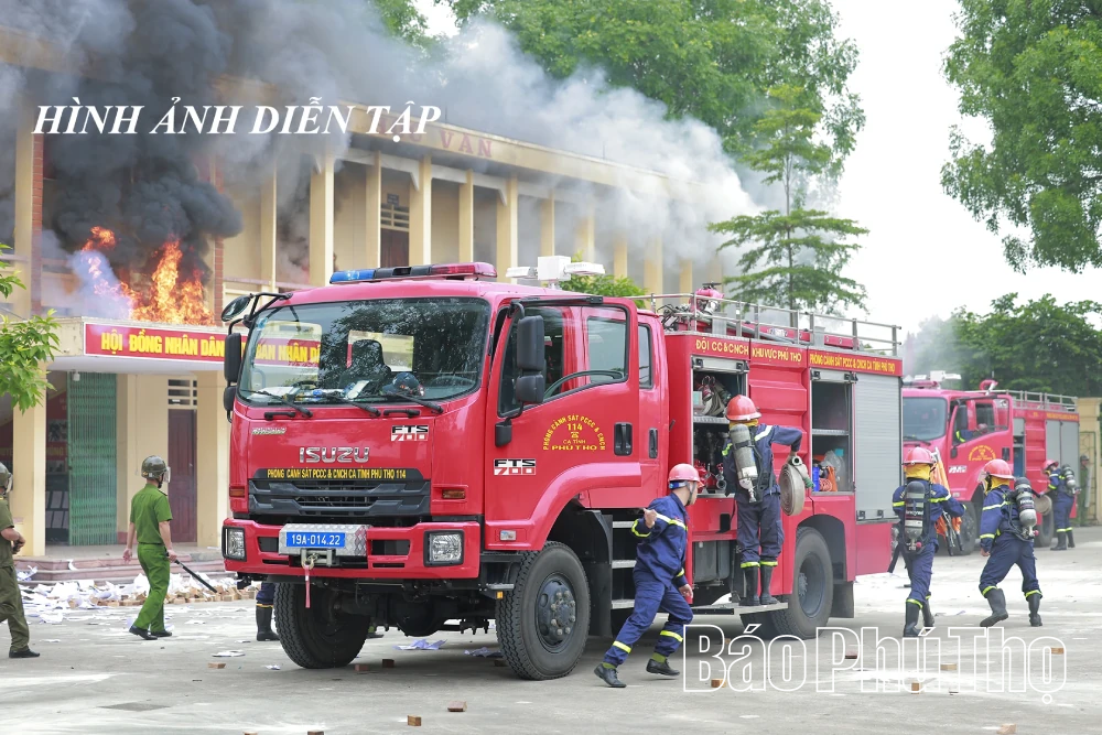 Khai mạc Diễn tập tác chiến xã Đồng Lương trong khu vực phòng thủ năm 2026