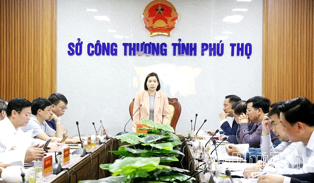 Phó Chủ tịch UBND tỉnh Phùng Thị Kim Nga chỉ đạo nhiệm vụ trọng tâm ngành Công Thương năm 2026