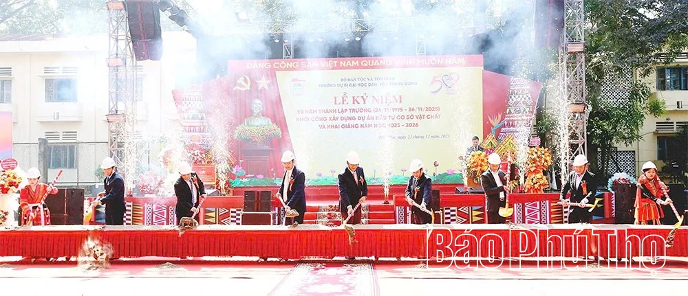 Trường Dự bị Đại học dân tộc Trung ương kỷ niệm 50 năm thành lập