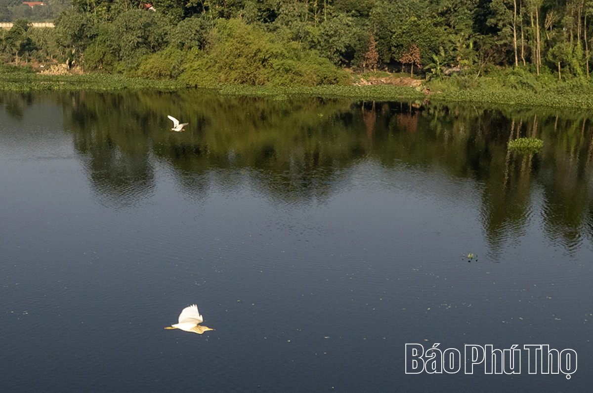 Nắng sớm hồ Vân Trục