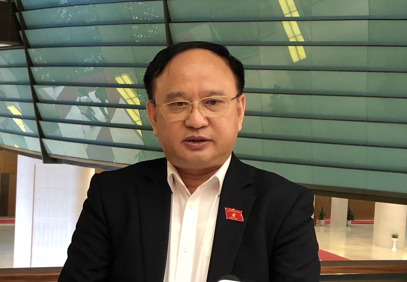 Thiếu tướng Trần Đức Thuận, Phó Chủ nhiệm Ủy ban Quốc phòng, An ninh và Đối ngoại của Quốc hội.  