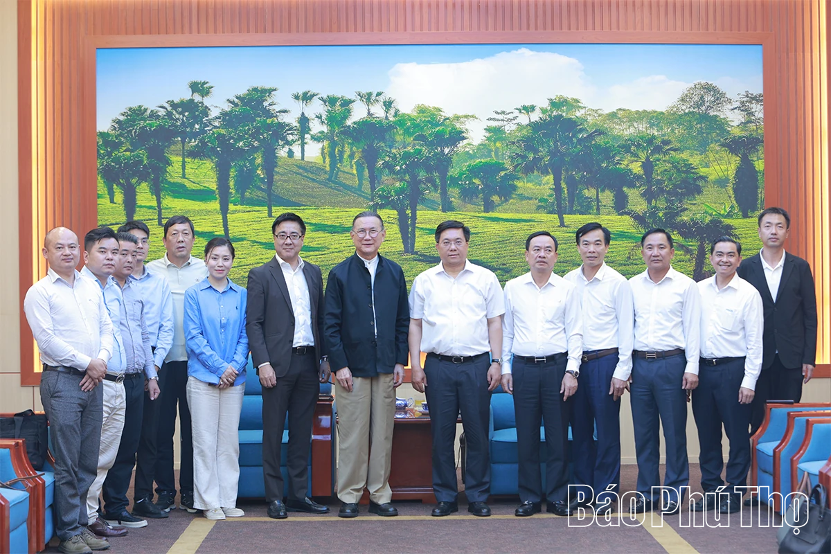 Phú Thọ - Amata mở rộng hợp tác phát triển công nghiệp 