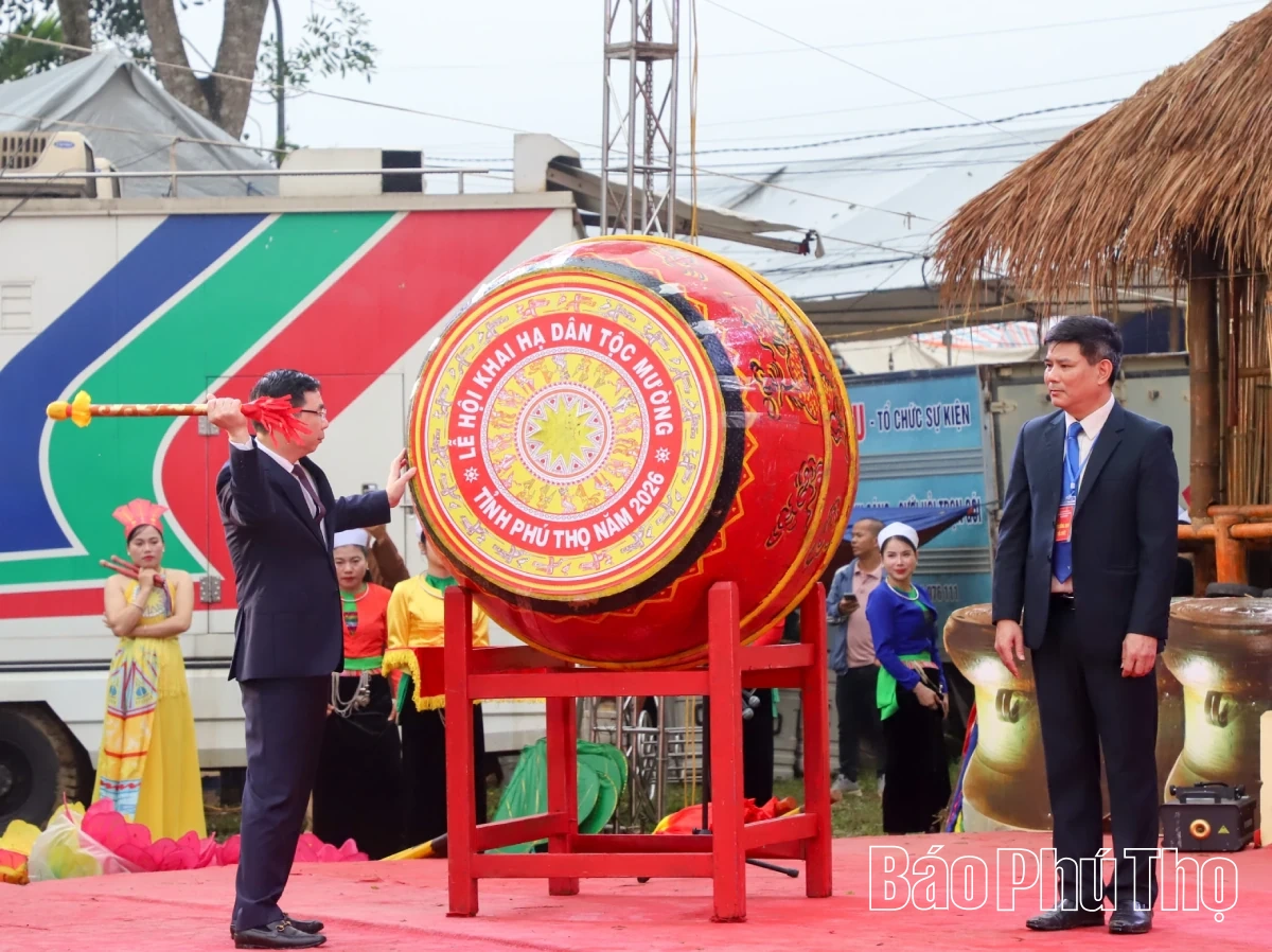 Lễ hội Khai hạ dân tộc Mường tỉnh Phú Thọ năm 2026