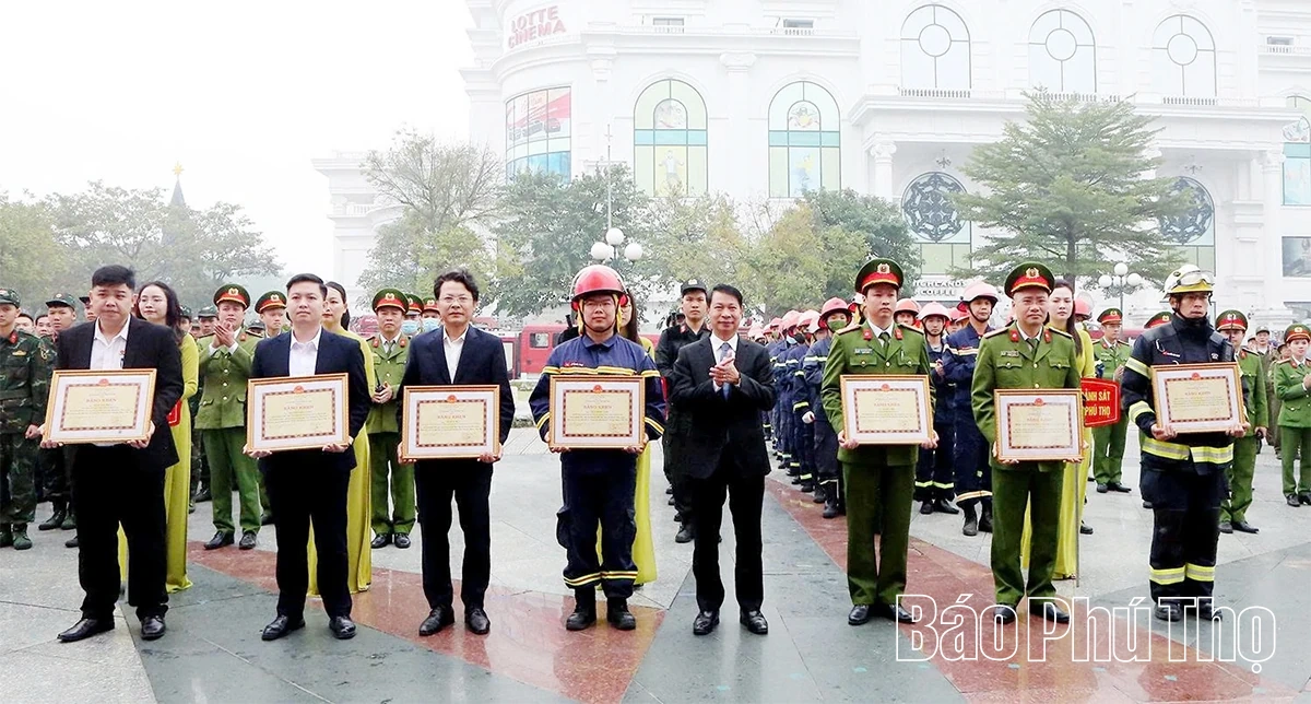 Thực tập phương án chữa cháy và cứu nạn, cứu hộ cấp tỉnh