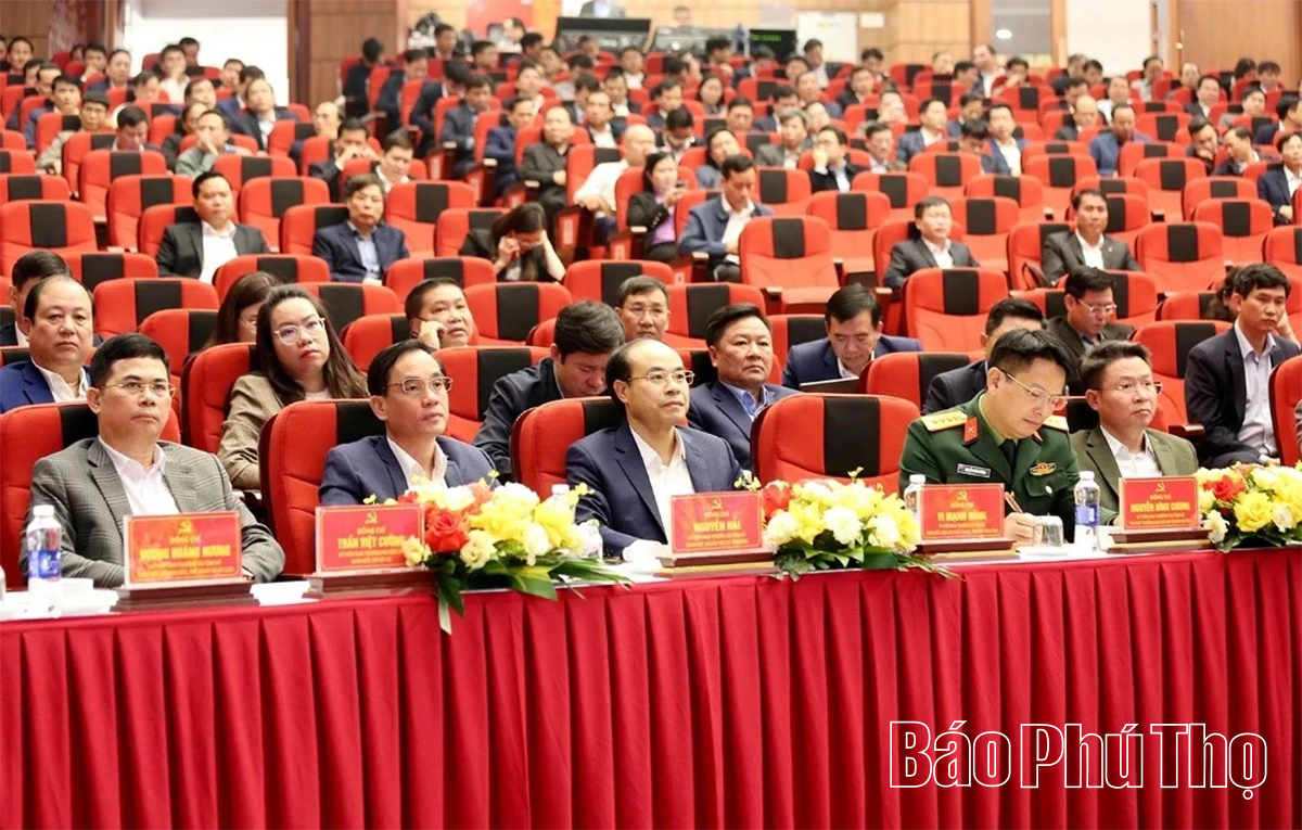 Tỉnh ủy Ph&uacute; Thọ triển khai nhiệm vụ trọng t&acirc;m năm 2026