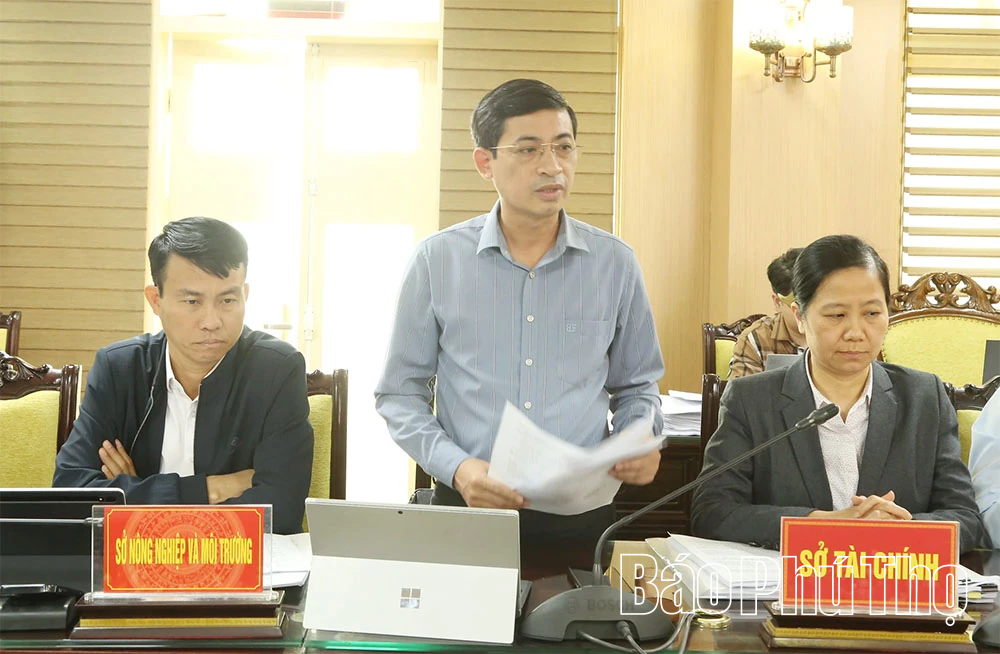 Ban Kinh tế - Ngân sách, HĐND tỉnh thẩm tra các báo cáo, dự thảo Nghị quyết