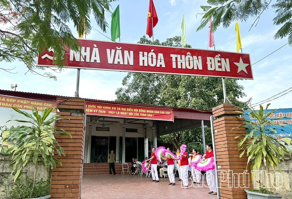 Phát huy sức dân xây dựng nông thôn mới thông minh ở thôn Đền