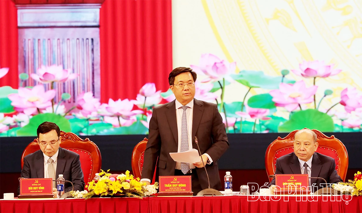 Tỉnh ủy Ph&uacute; Thọ triển khai nhiệm vụ trọng t&acirc;m năm 2026