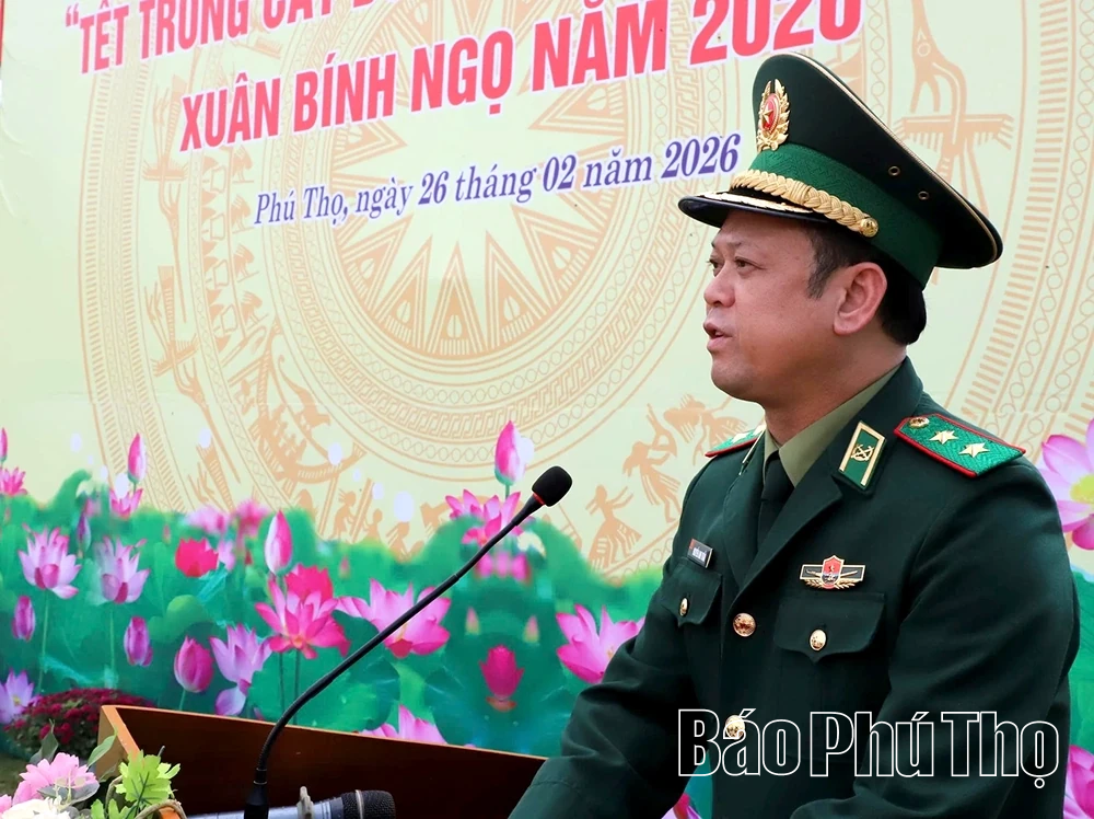 Thứ trưởng Bộ Quốc phòng Hoàng Xuân Chiến tham gia Tết trồng cây tại Kho K102