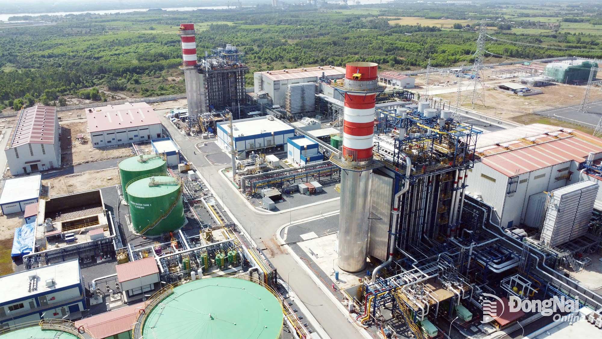 Nhà máy Điện Nhơn Trạch 3 và 4 hiện đã thi công đạt hơn 98% khối lượng. Ảnh: Hoàng Lộc