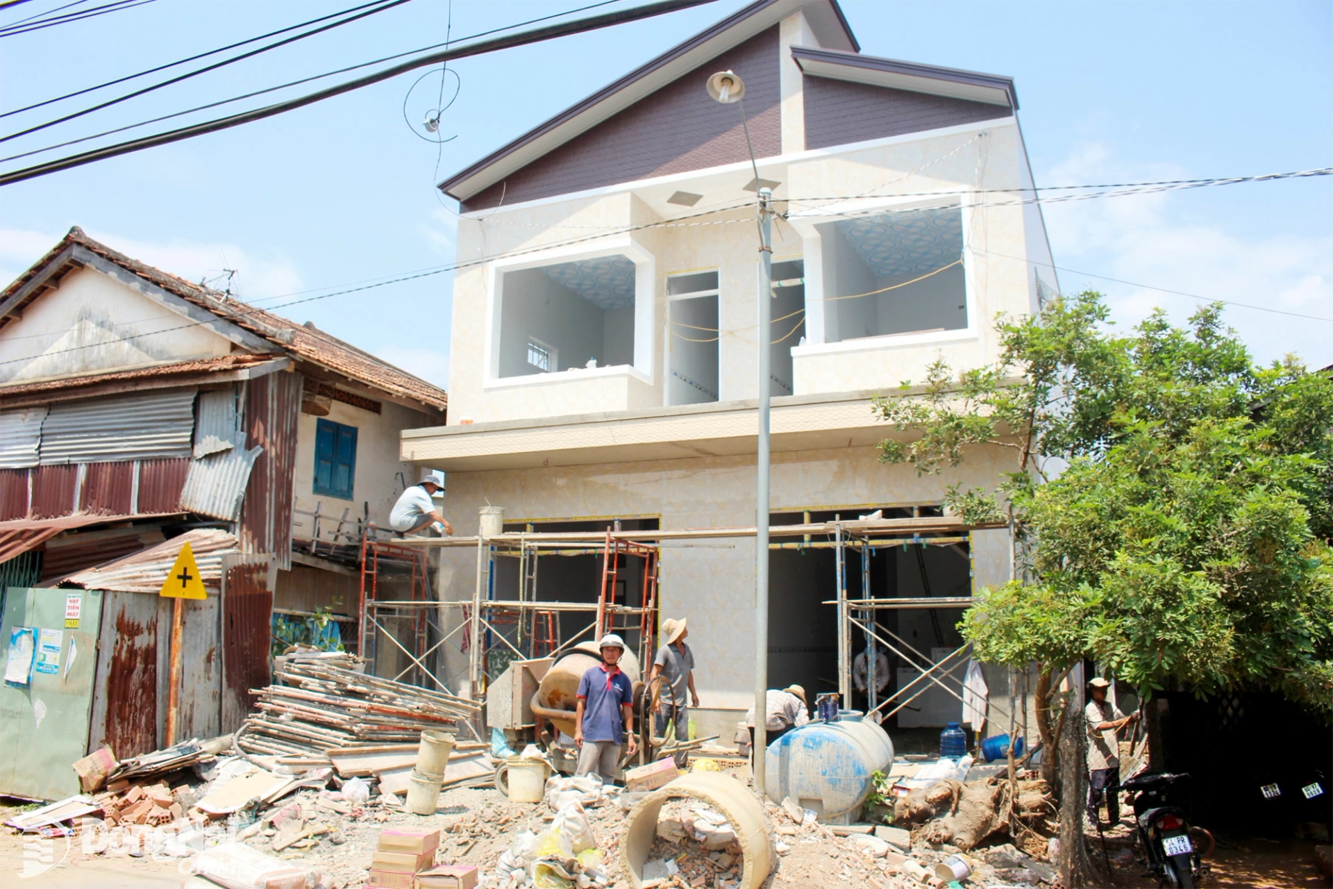 C&ocirc;ng tr&igrave;nh x&acirc;y dựng nh&agrave; ở của một hộ d&acirc;n tại x&atilde; Gia Kiệm, tỉnh Đồng Nai.&nbsp;Ảnh minh họa: Đ.P