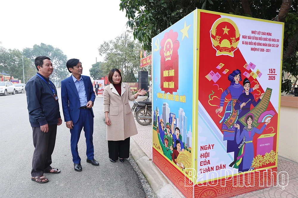 Xã Hiền Quan sẵn sàng cho ngày hội lớn