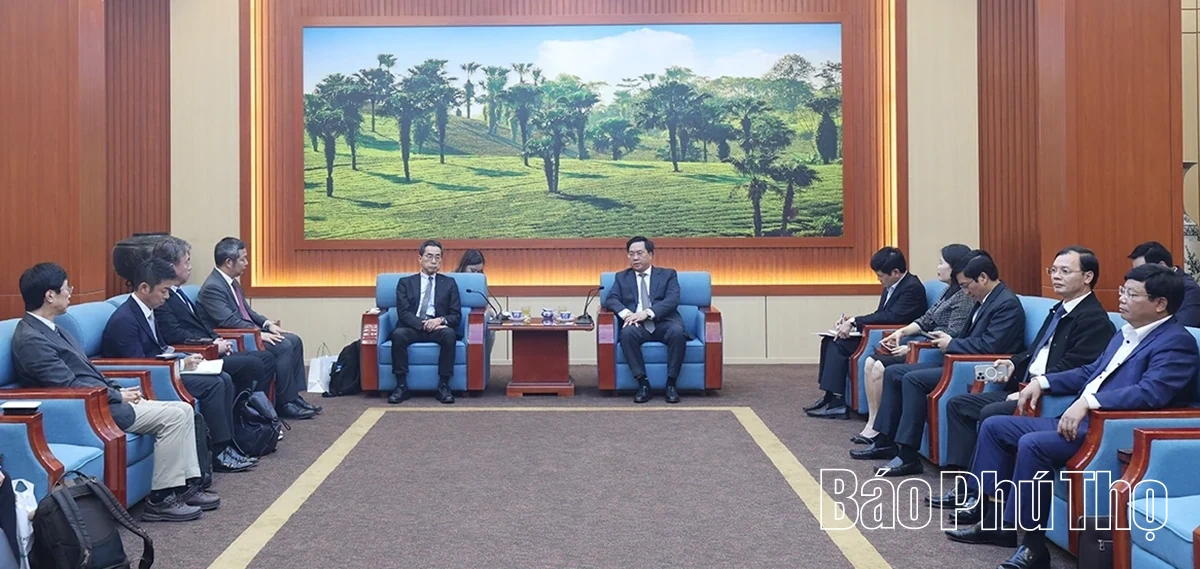 Ph&uacute; Thọ tăng cường hợp t&aacute;c với c&aacute;c doanh nghiệp Nhật Bản