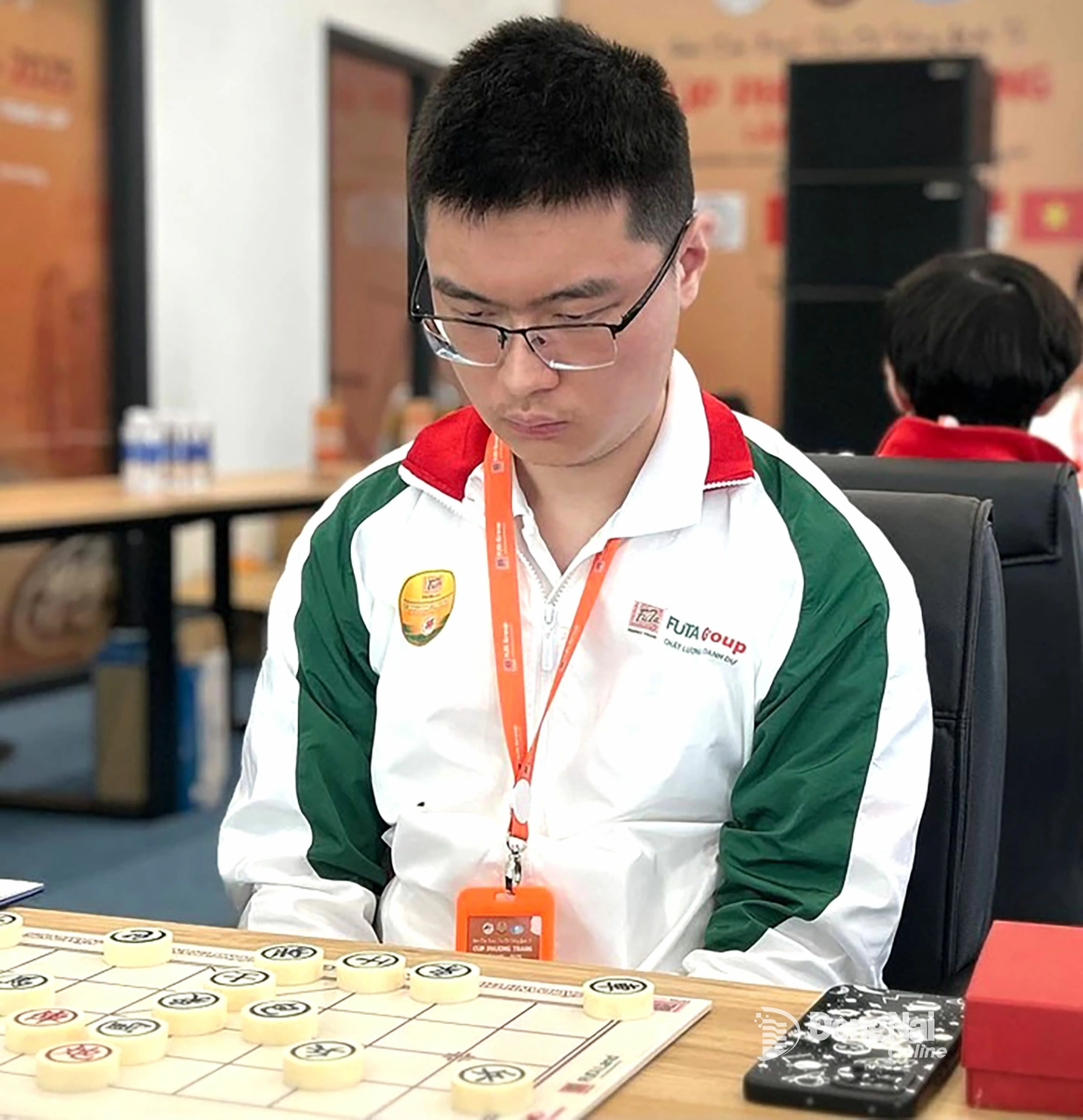 T&agrave;i năng trẻ của cờ tướng Trung Quốc Hua Chen-hao, Ảnh: ĐVCC