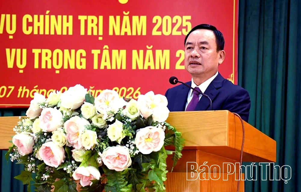 Đảng ủy xã Hội Thịnh triển khai nhiệm vụ trọng tâm năm 2026