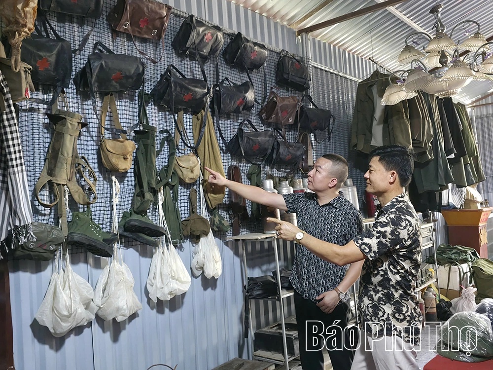 Độc đáo “bảo tàng chiến tranh” của anh Thập