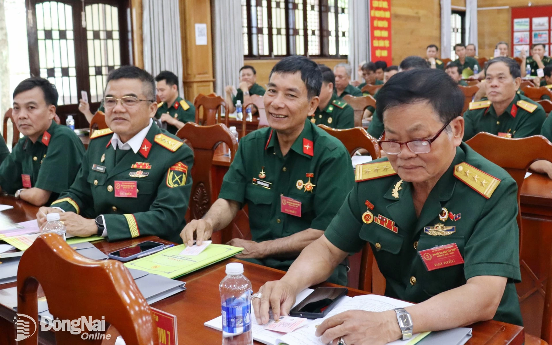 Đại biểu dự phiên làm việc thứ nhất. Ảnh: Nam Anh  