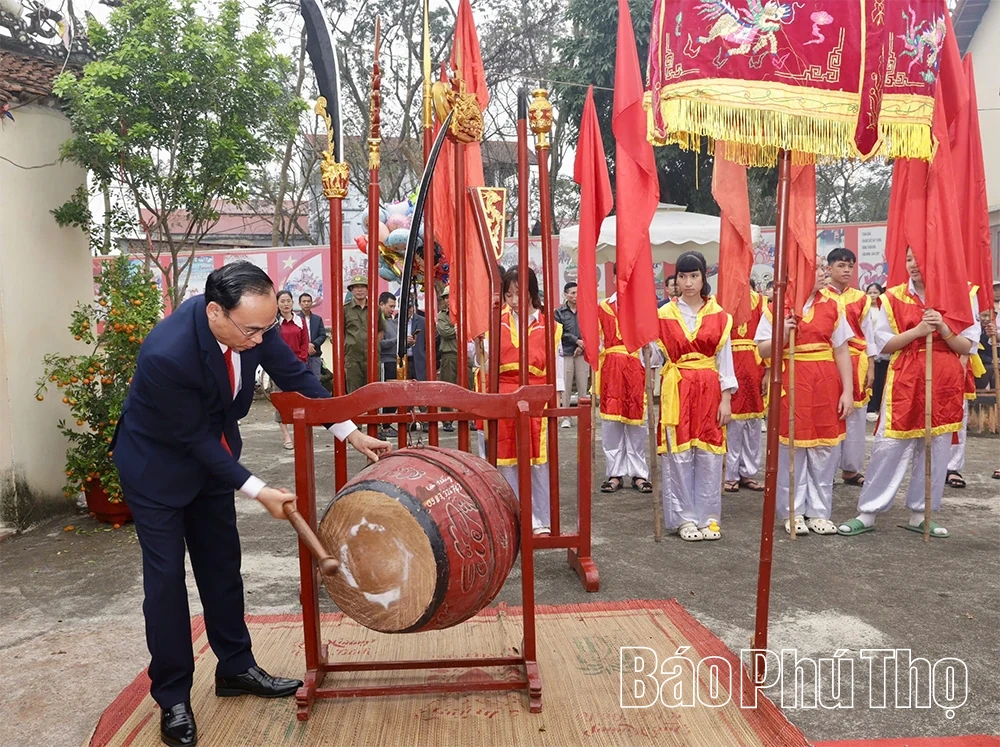 Lễ hội truyền thống Hội Xuân Đan Trì, xã Hoàng An