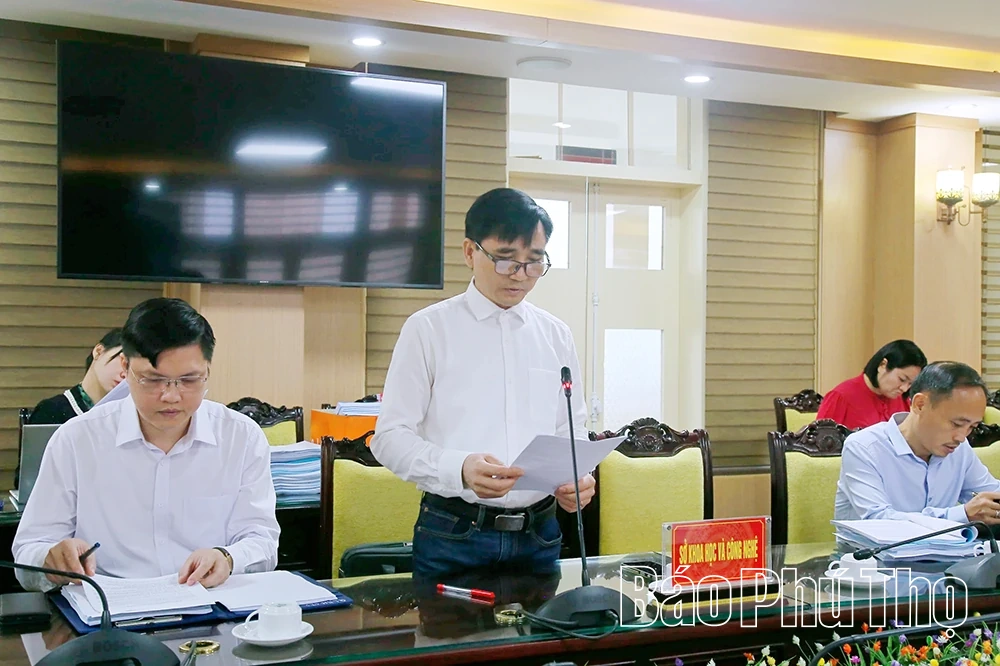 Ban Văn hóa - Xã hội thẩm tra các nội dung trình tại kỳ họp thứ chuyên đề thứ Ba, HĐND tỉnh