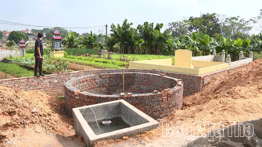 L&acirc;m Thao xử l&yacute; vi phạm x&acirc;y dựng nghĩa trang gia đ&igrave;nh tr&aacute;i ph&eacute;p