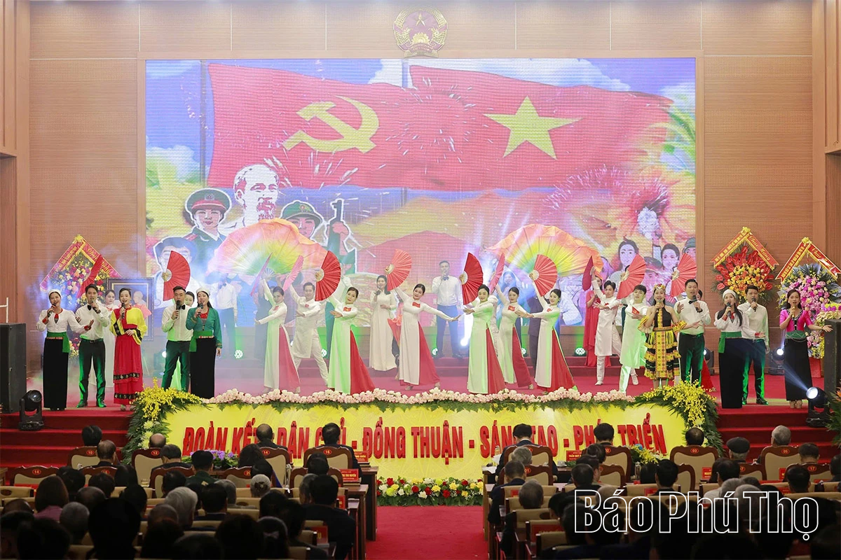 Đại hội đại biểu MTTQ Việt Nam tỉnh Phú Thọ lần thứ I, nhiệm kỳ 2025 - 2030 thành công tốt đẹp