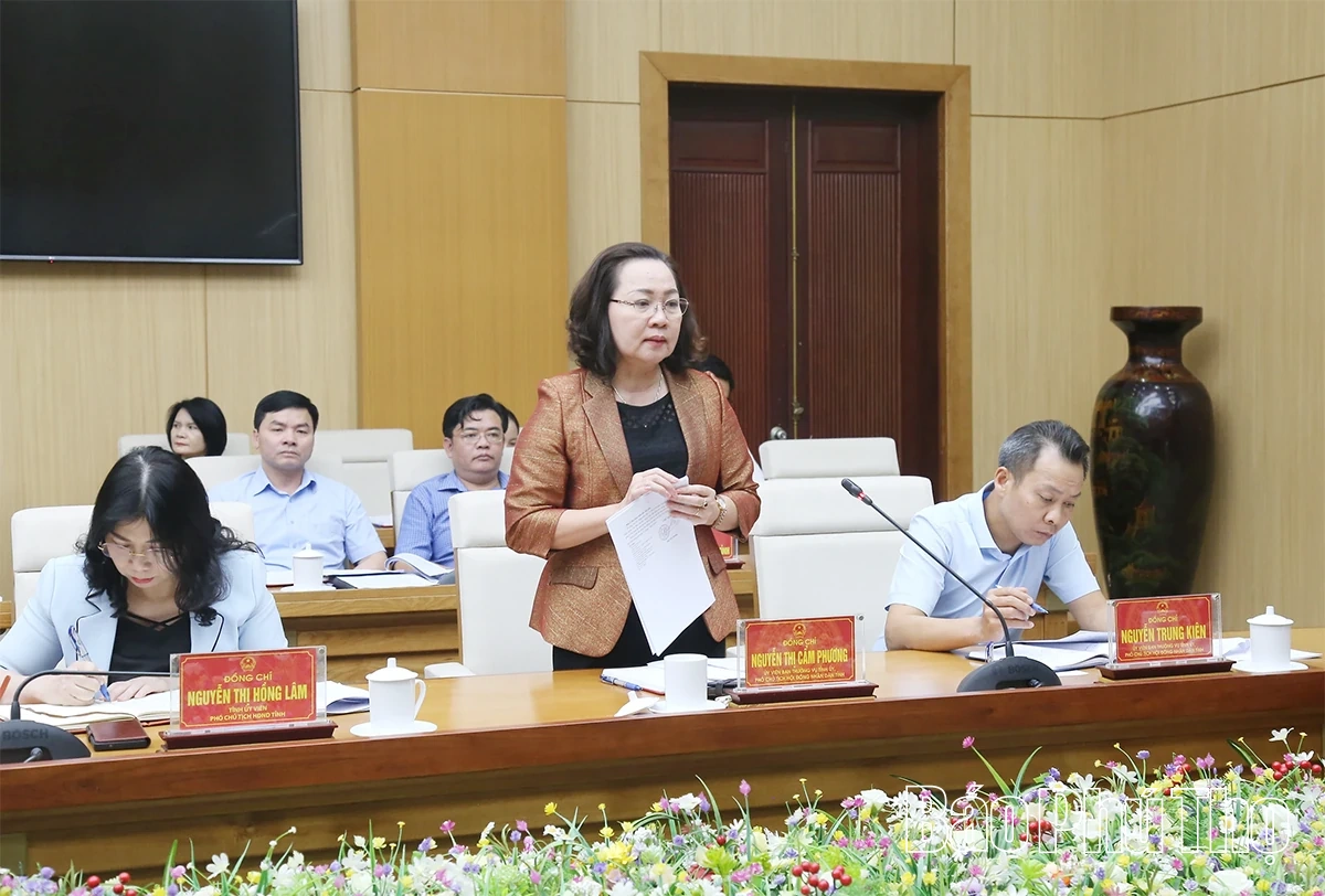 Thống nhất nội dung, chương trình Kỳ họp thứ Hai, HĐND tỉnh khóa XIX