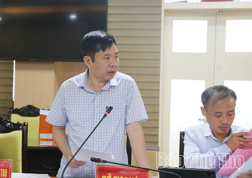 Ban Văn hóa - Xã hội thẩm tra các nội dung trình tại kỳ họp thứ chuyên đề thứ Ba, HĐND tỉnh