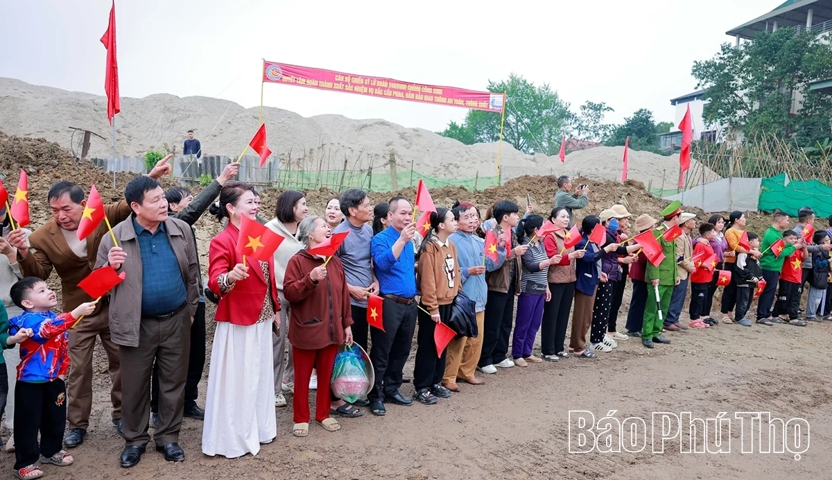 Lễ thông xe cầu phao Đoan Hùng