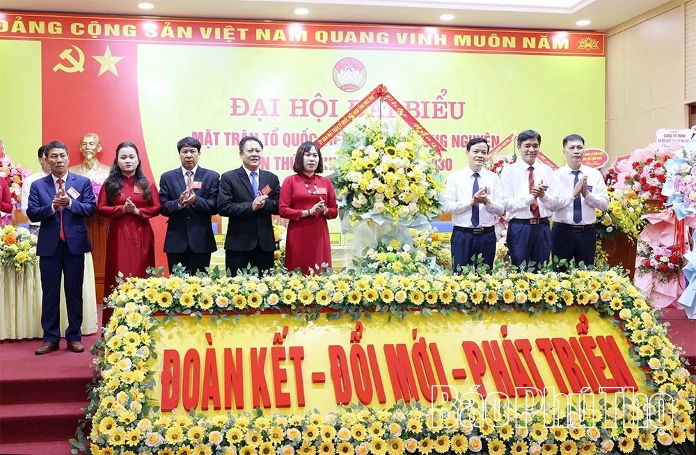 Đại hội đại biểu Mặt trận Tổ quốc xã Phùng Nguyên lần thứ I, nhiệm kỳ 2025-2030