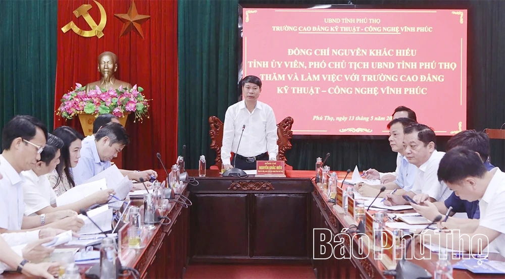 Xây dựng Trường Cao đẳng Kỹ thuật - Công nghệ Vĩnh Phúc thành trường cao đẳng chất lượng cao