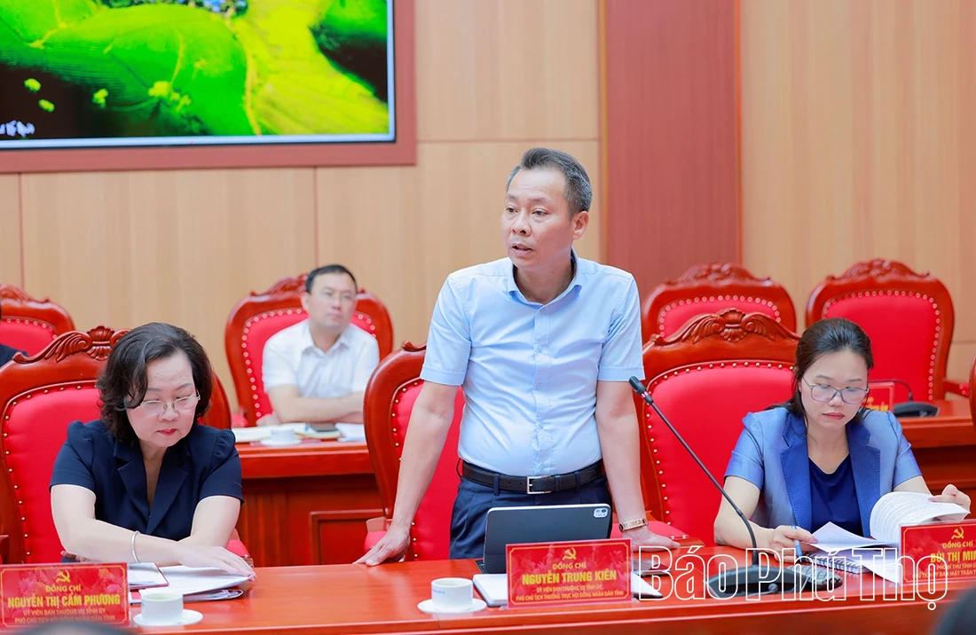 Ban Thường vụ Tỉnh ủy Phú Thọ cho ý kiến đối với một số dự án, nhiệm vụ quan trọng&nbsp;