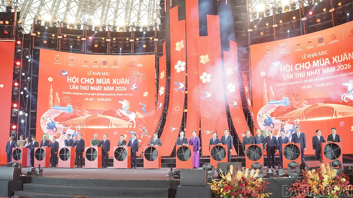 Khai mạc Hội chợ Mùa Xuân lần thứ nhất năm 2026