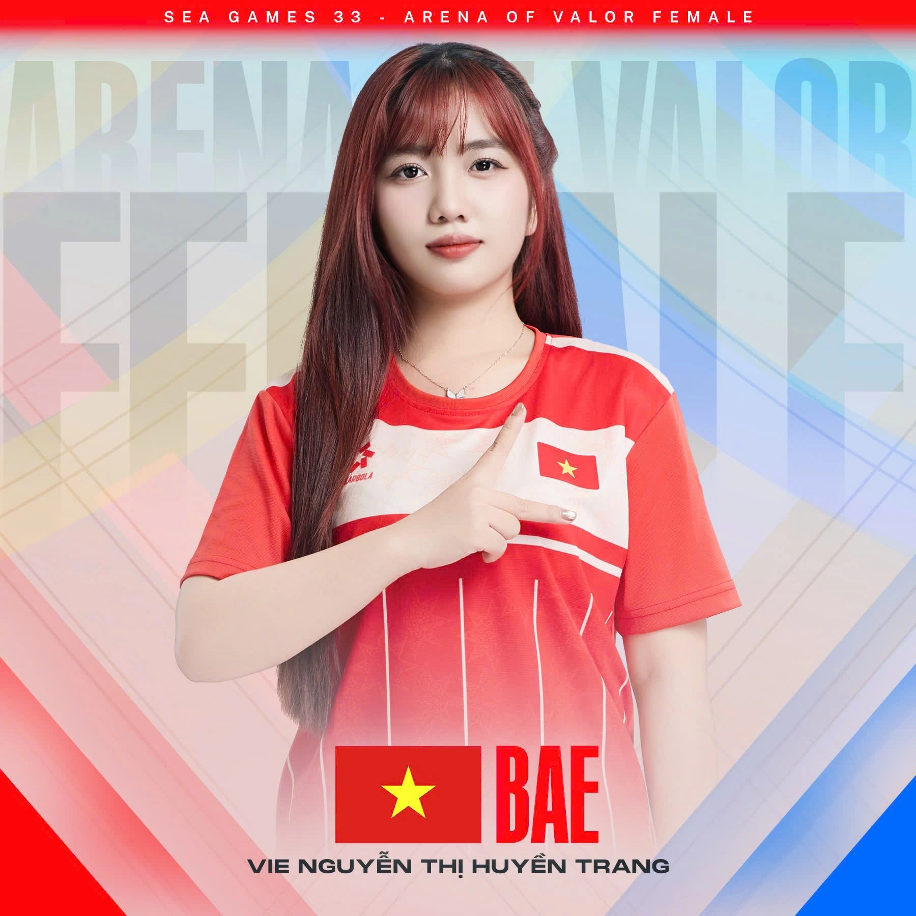 Ch&acirc;n dung nữ tuyển thủ Nguyễn Thị Huyền Trang. Ảnh: NVCC