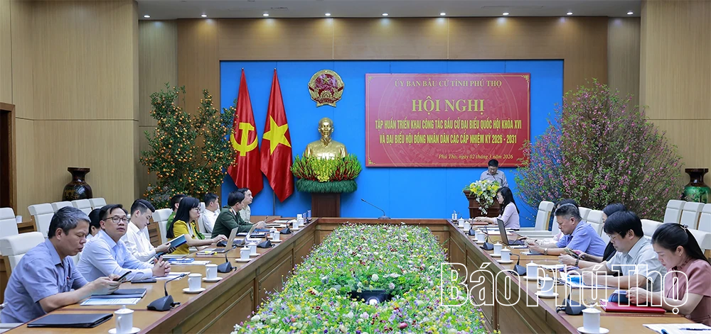 Tập huấn triển khai công tác bầu cử đại biểu Quốc hội và HĐND các cấp