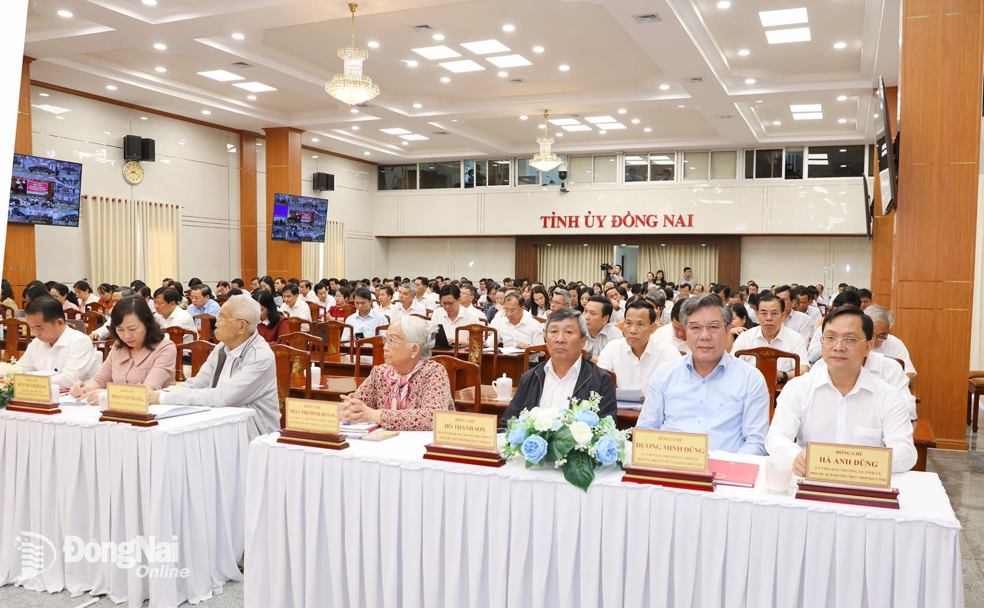 C&aacute;c đại biểu dự hội nghị. Ảnh: Huy Anh