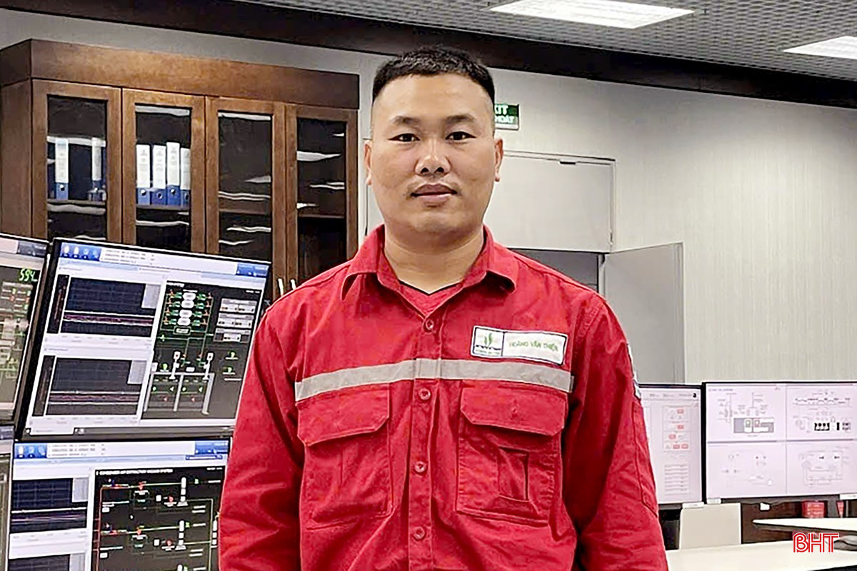 Anh Hoàng Văn Thiện - kỹ sư Phân xưởng vận hành, Nhà máy Nhiệt điện Vũng Áng I. bqbht_br_hoang-van-thien.jpg
