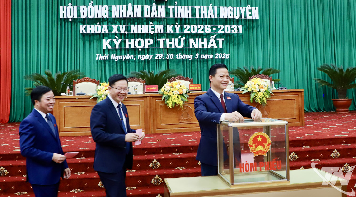 Đại biểu tham dự Kỳ họp bỏ phiếu bầu Chủ tịch HĐND tỉnh khóa XV, nhiệm kỳ 2026-2031.