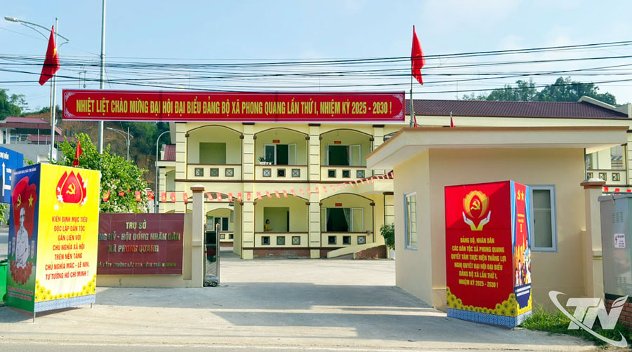 Công tác chuẩn bị về mọi mặt cho đại hội tại xã Phong Quang đã hoàn tất.