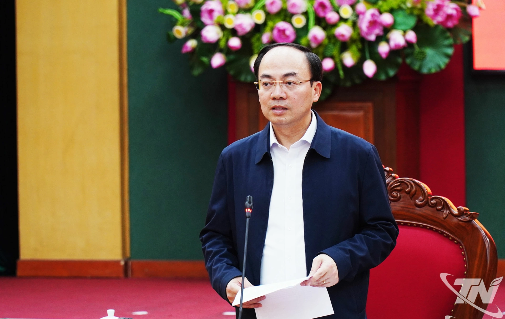 Đồng chí Nguyễn Đăng Bình kết luận Hội nghị.