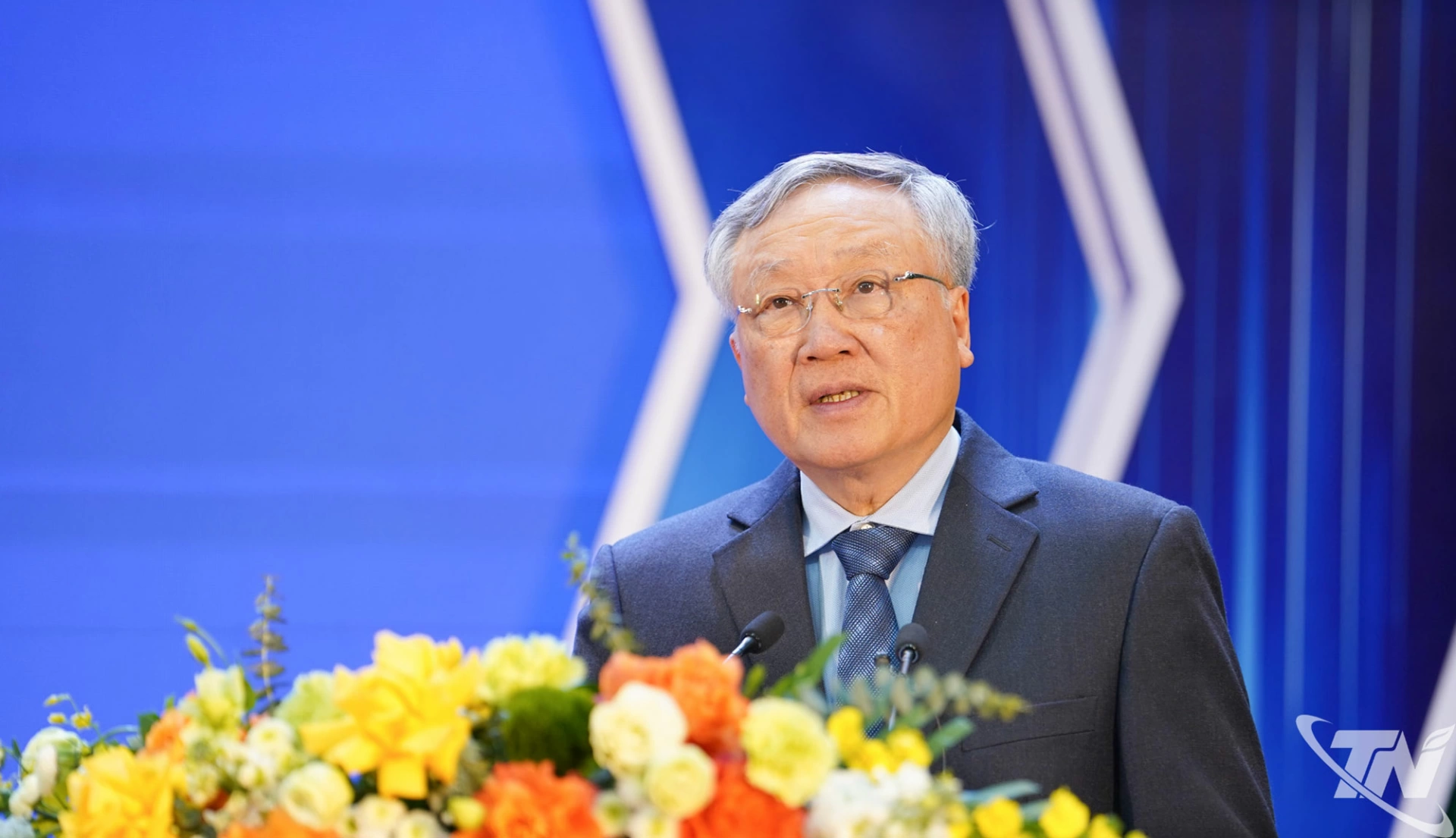 Ph&oacute; Thủ tướng Thường trực Ch&iacute;nh phủ Nguyễn H&ograve;a B&igrave;nh ph&aacute;t biểu tại Hội nghị.