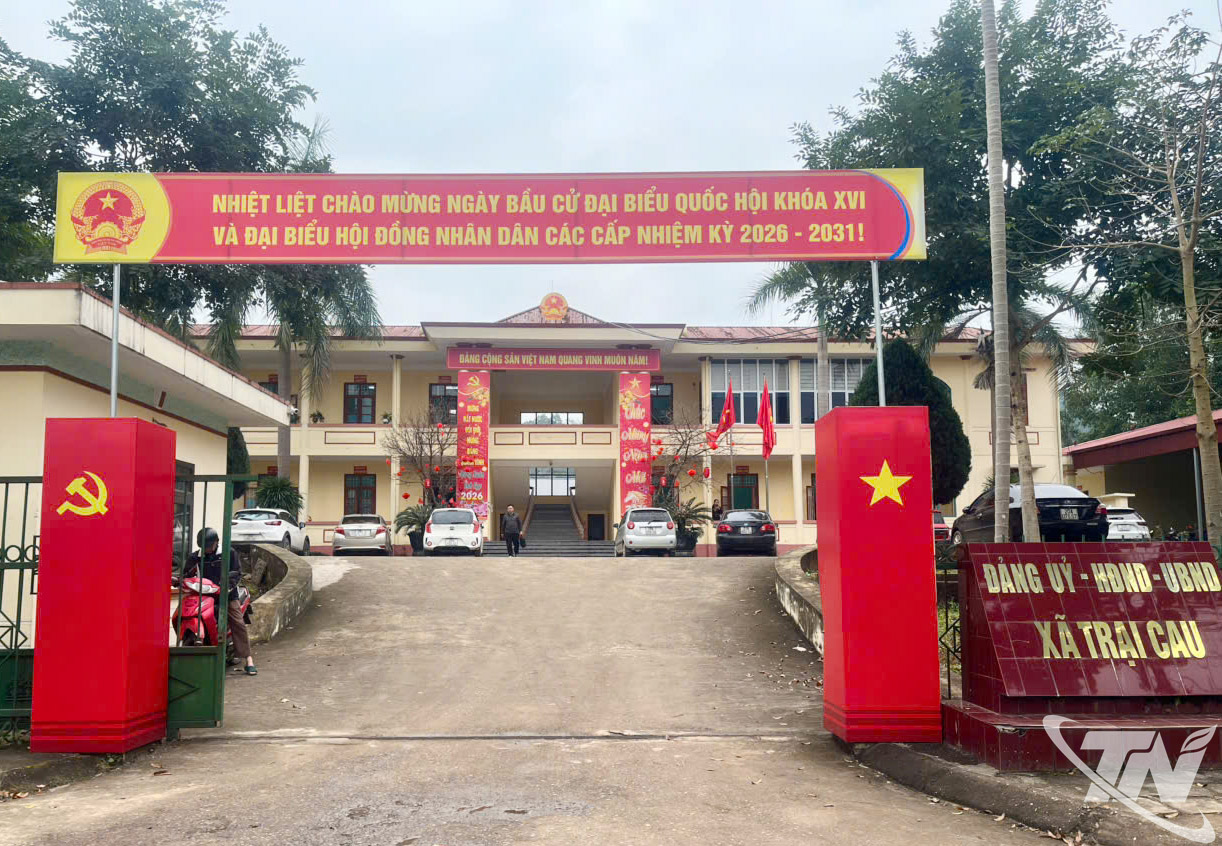 Xã Trại Cau cơ bản hoàn thành các phần việc chuẩn bị cho Cuộc bầu cử đại biểu Quốc hội khóa XVI và HĐND các cấp, nhiệm kỳ 2026-2031.