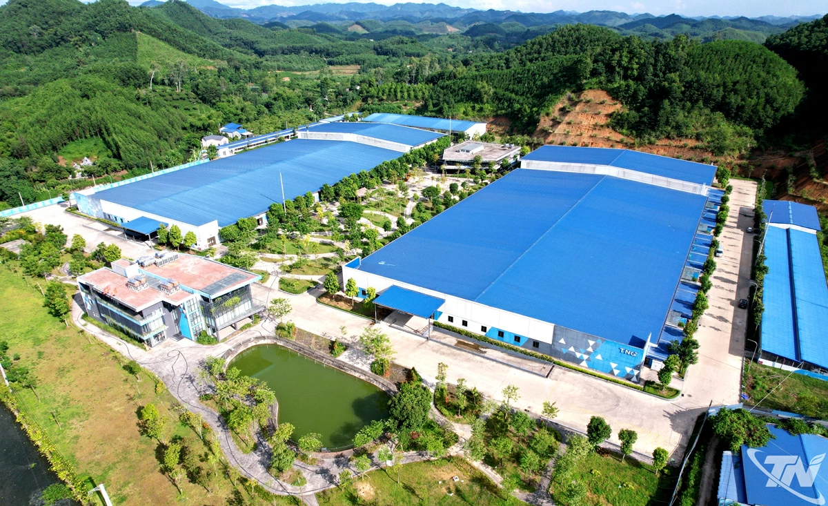 Các cụm công nghiệp đã và đang được đầu tư xây dựng tại nhiều địa phương miền núi trong tỉnh.