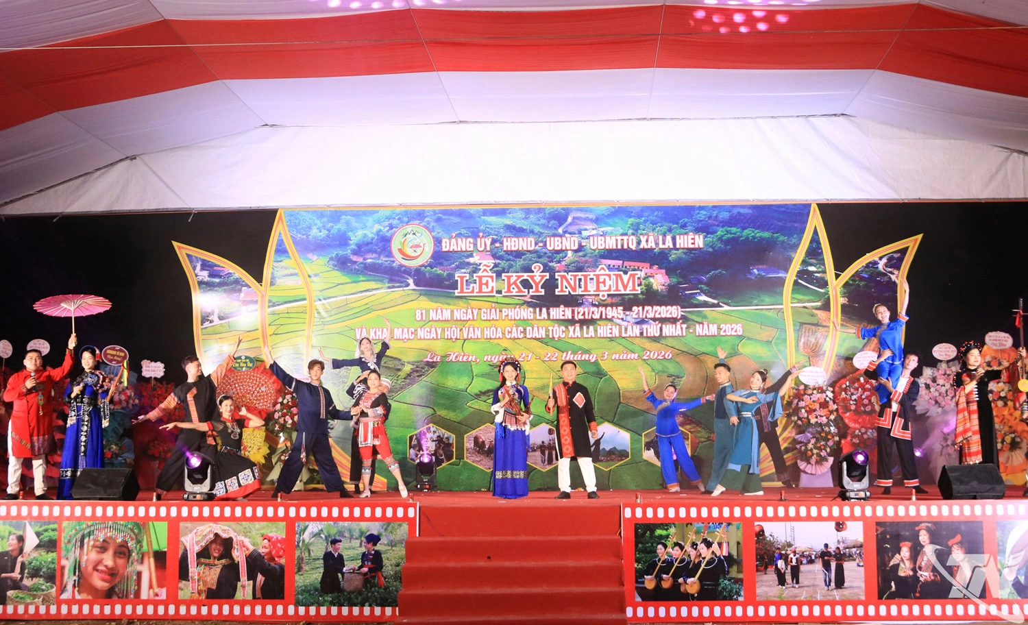 Chương trình văn nghệ đặc sắc tại Lễ kỷ niệm.