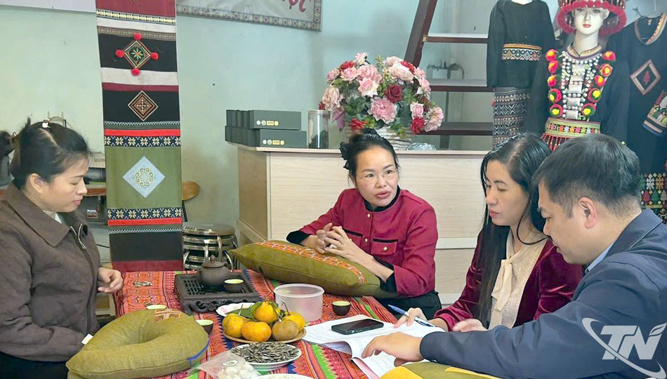 Hội đồng bình chọn sản phẩm nông nghiệp tiêu biểu trực tiếp tham gia đánh giá sản phẩm.