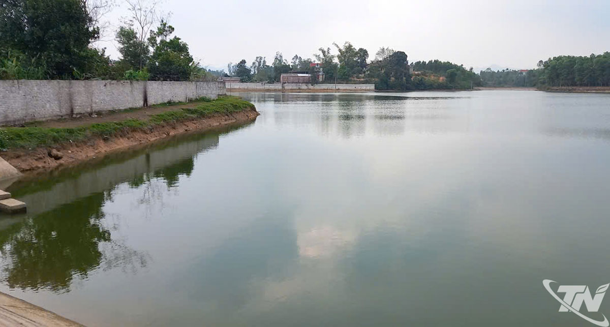 Các công trình thủy lợi đã được tích trữ đủ dung tích để phục vụ cho sản xuất vụ xuân.