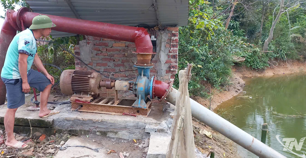 Các địa phương khai thác mọi nguồn nước để gieo cấy