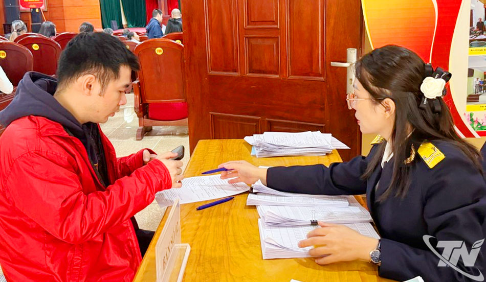 Hướng dẫn cho hộ kinh doanh đang ký kê khai tại phường Bắc Kạn.