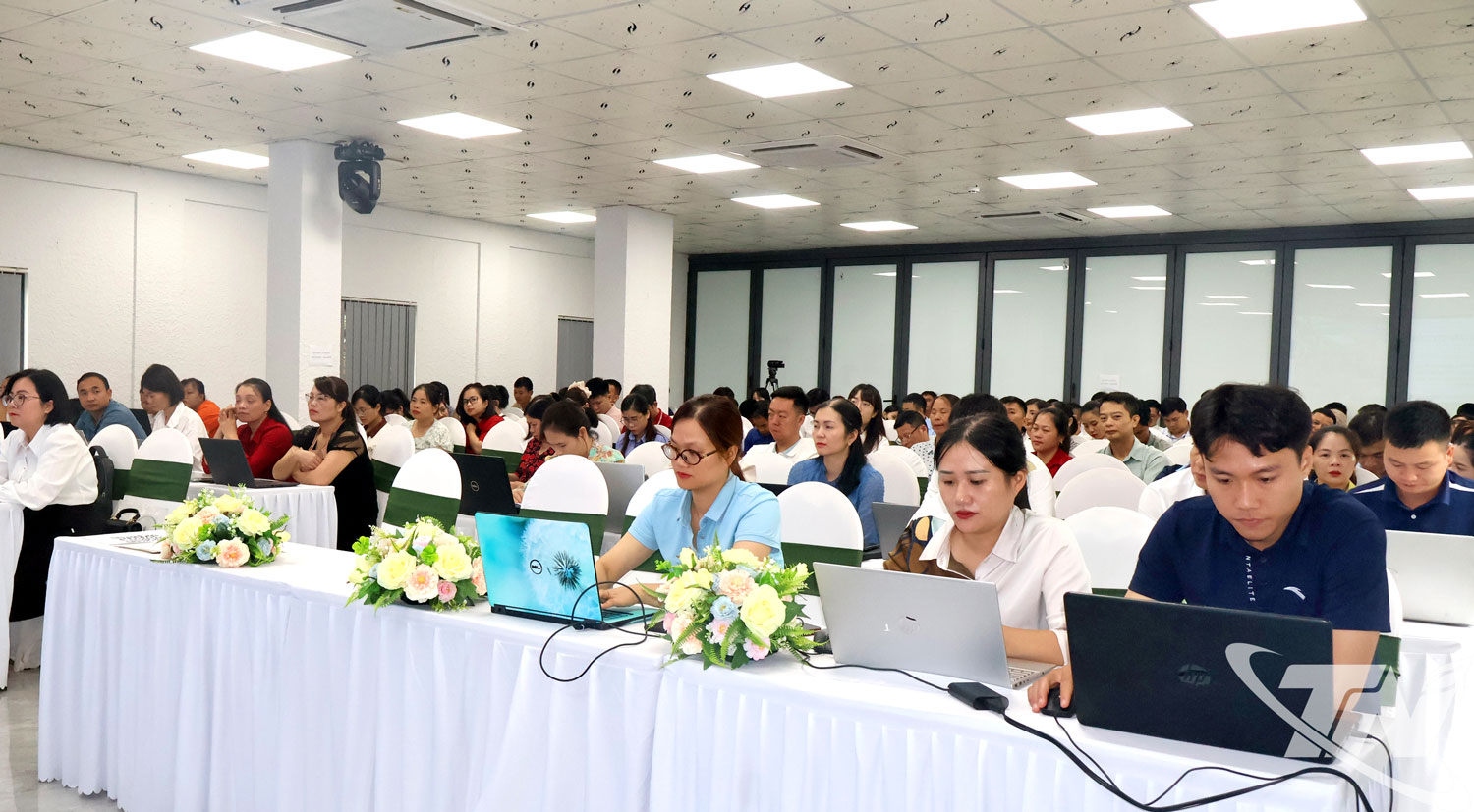 Học viên tham gia buổi tập huấn.