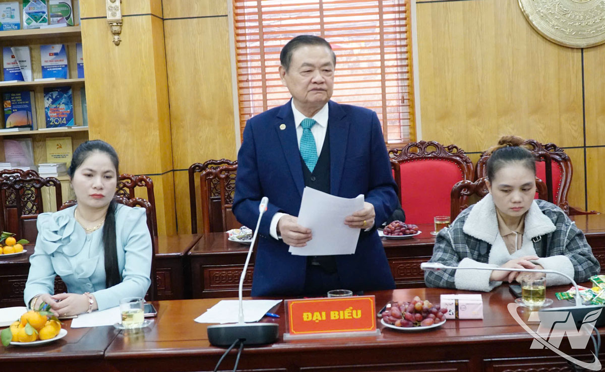 Đại biểu phát biểu tại Hội nghị.